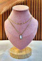 Aurea Dual-Layer Reversible Necklace