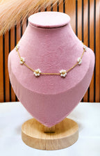 Daisy Chain Pearl Necklace
