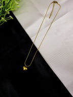 Cherie Enamel Heart Necklace