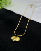 Cherie Enamel Heart Necklace