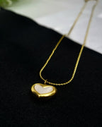 Cherie Enamel Heart Necklace