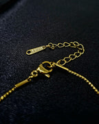 Cherie Enamel Heart Necklace