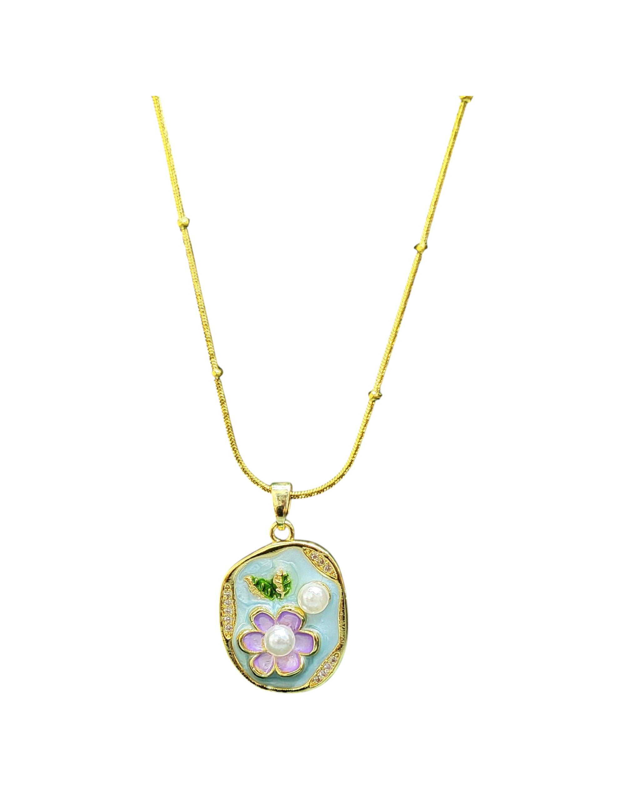 Mon Coeur Resin Necklace