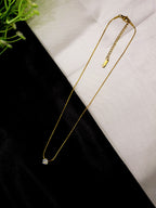 Classic Solitaire Pendant Necklace