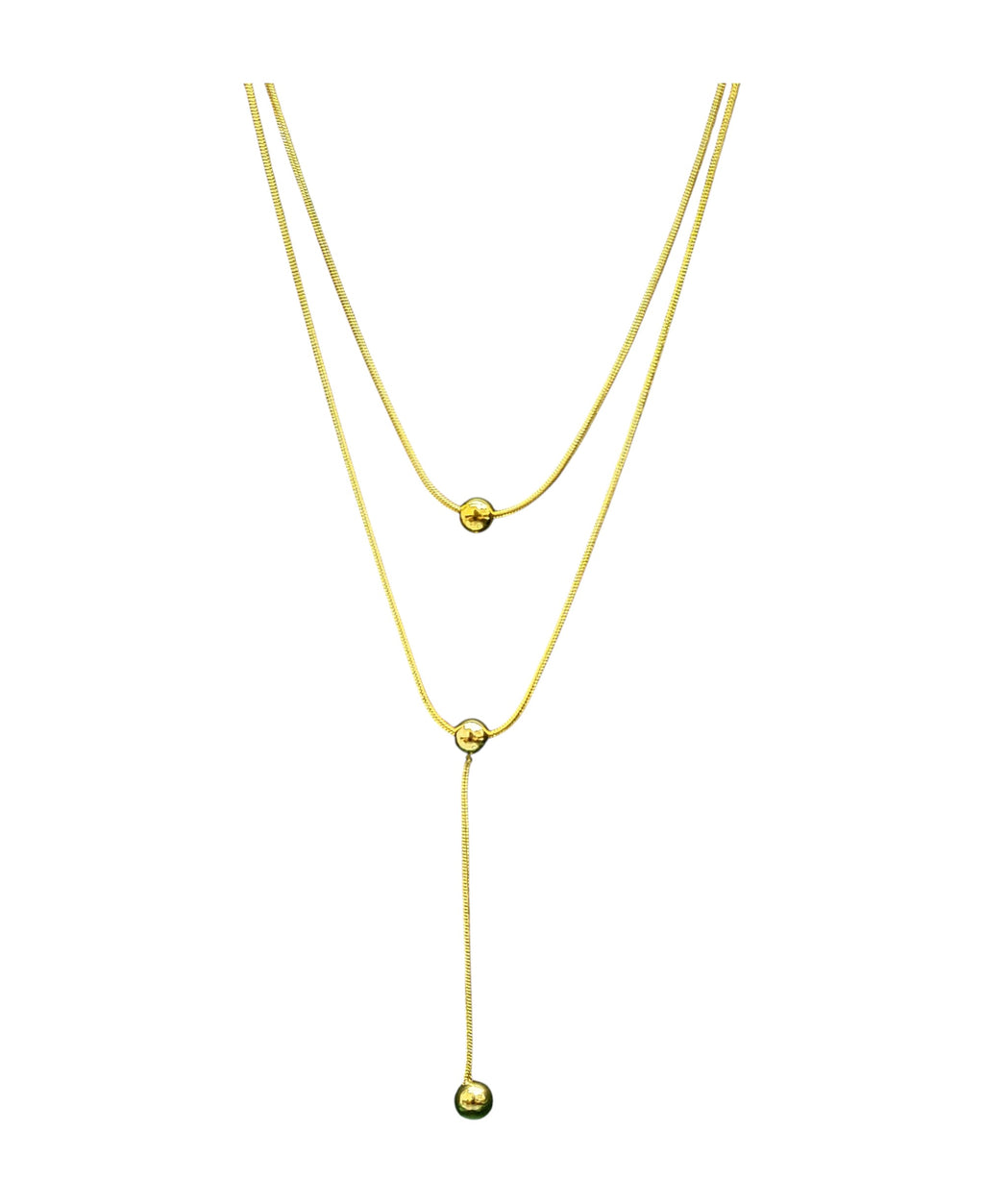 Liora Twin Drop Necklace
