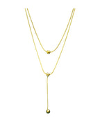 Liora Twin Drop Necklace
