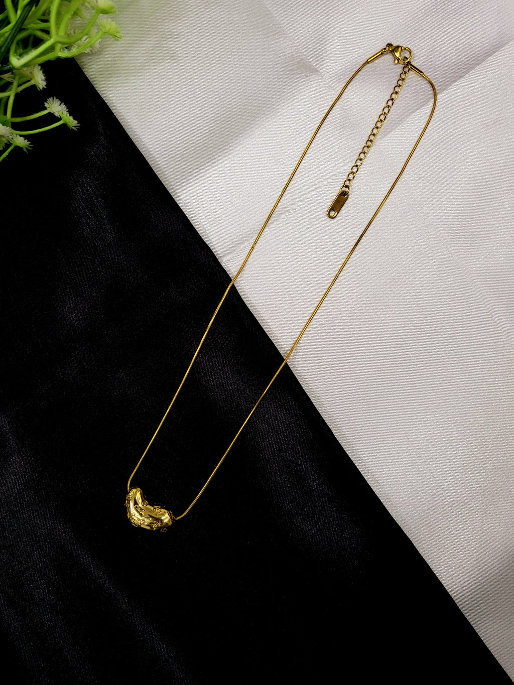 Elena Chunky Heart Necklace