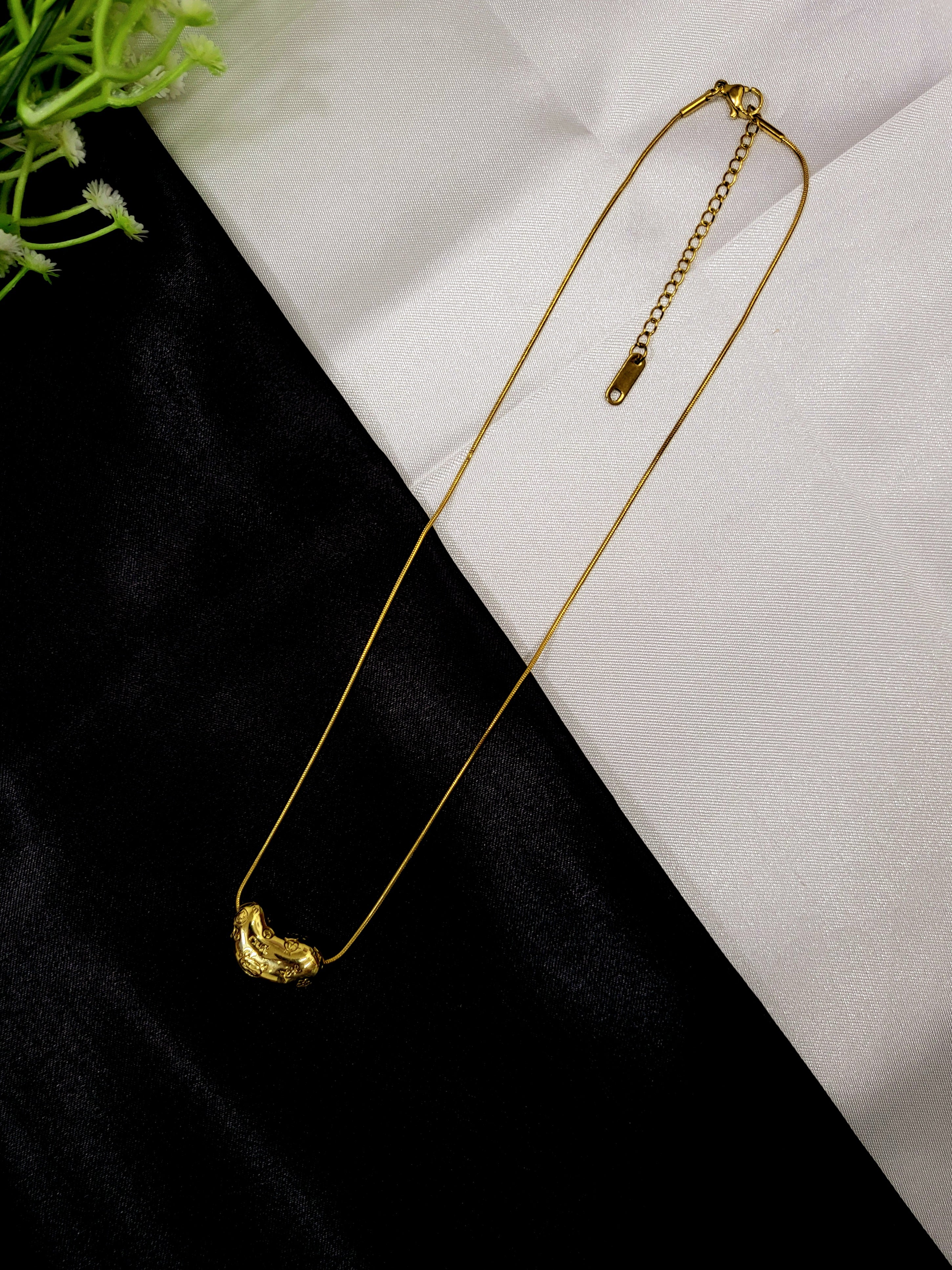 Elena Chunky Heart Necklace