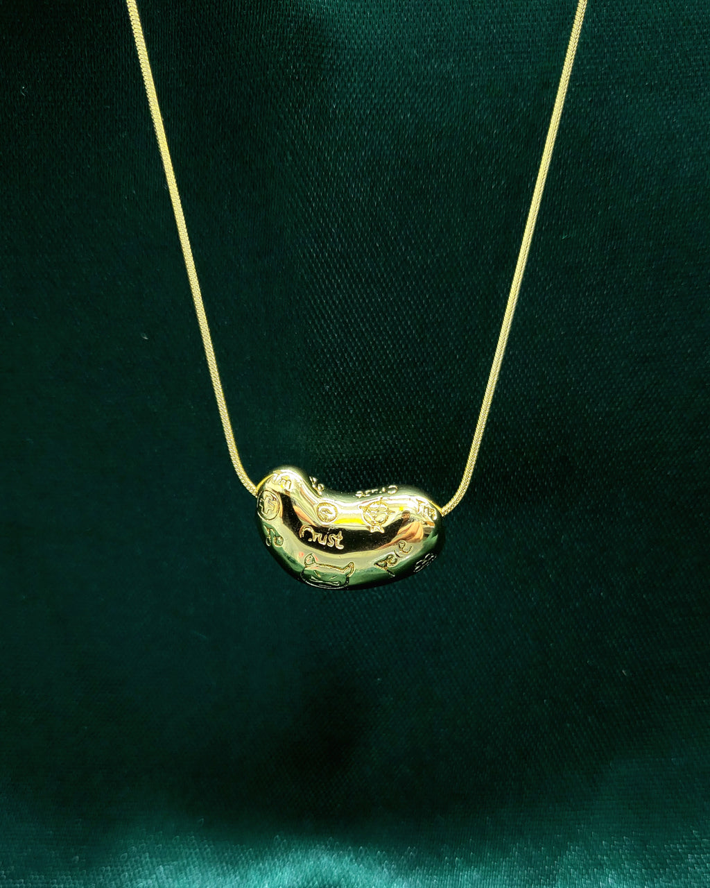 Elena Chunky Heart Necklace