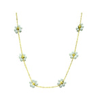 Daisy Chain Pearl Necklace