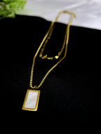 Aurea Dual-Layer Reversible Necklace