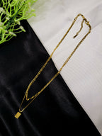 Aurea Dual-Layer Reversible Necklace