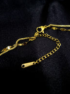 Aurea Dual-Layer Reversible Necklace