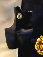 Trio Gleam Knot Stud Earrings