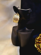 Trio Bloom 3-Tone Floral Earrings
