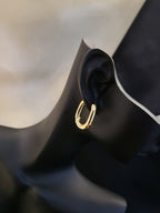 Majestique Golden Hoops