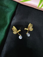 Papillon Glow Butterfly Solitaire Earrings