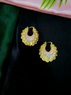 Trio Bloom 3-Tone Floral Earrings
