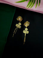 Delicate Floral Filigree Earrings