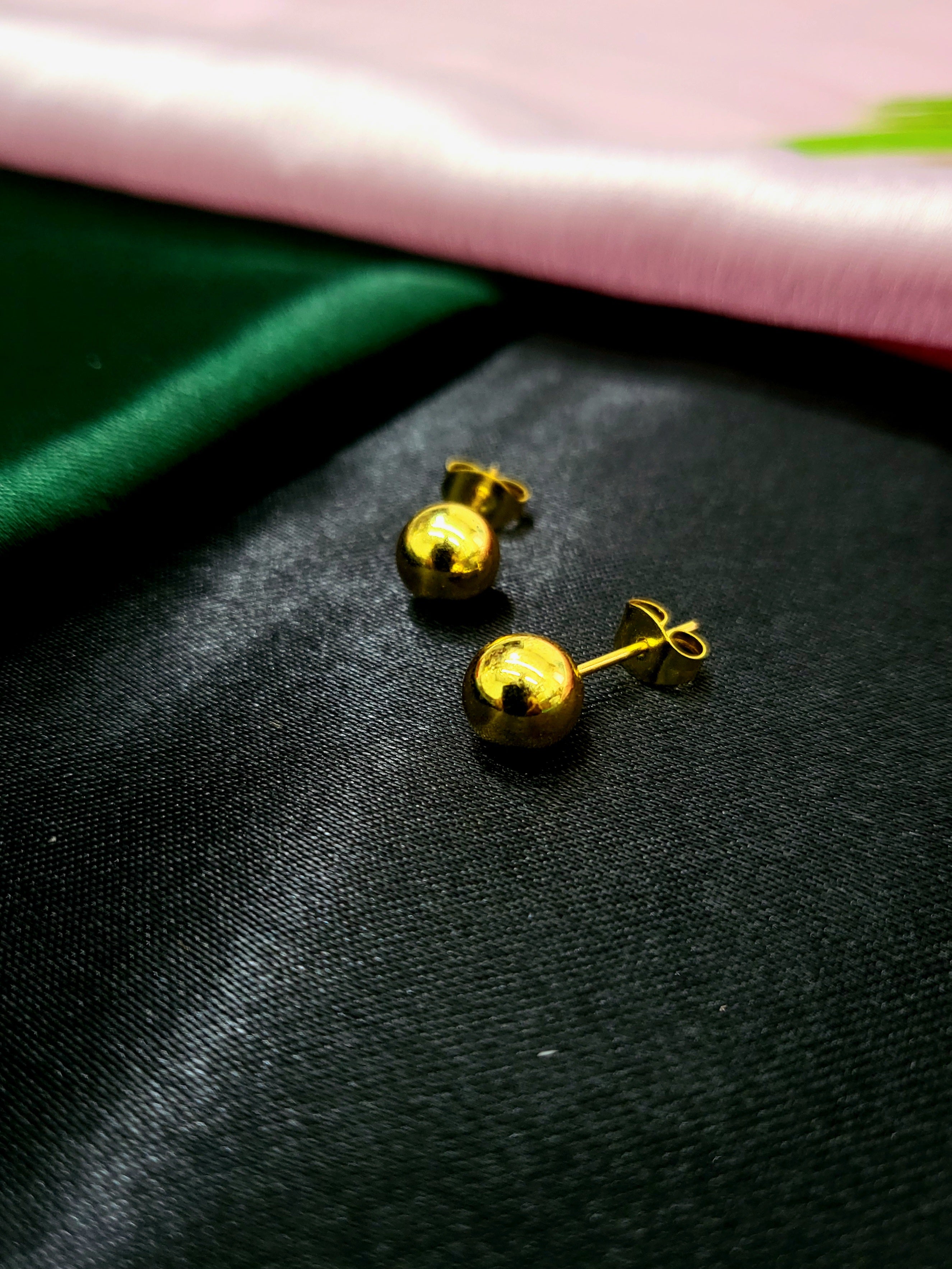 Golden Dew Studs