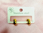 Golden Eclat Mini Hoops