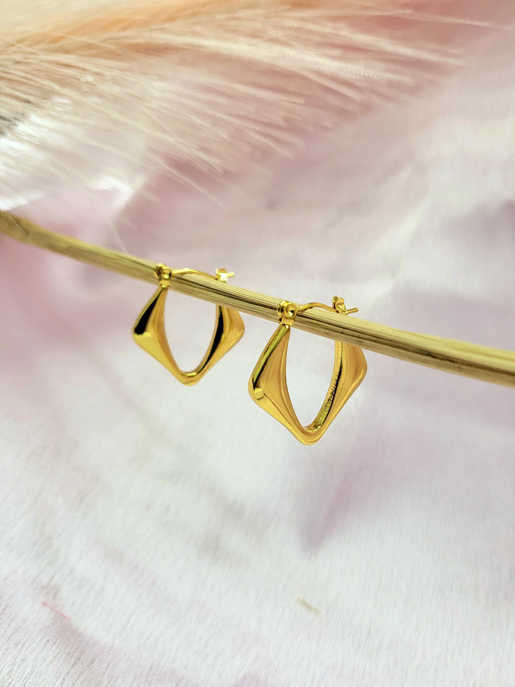 Empire Gold Plated Hoops