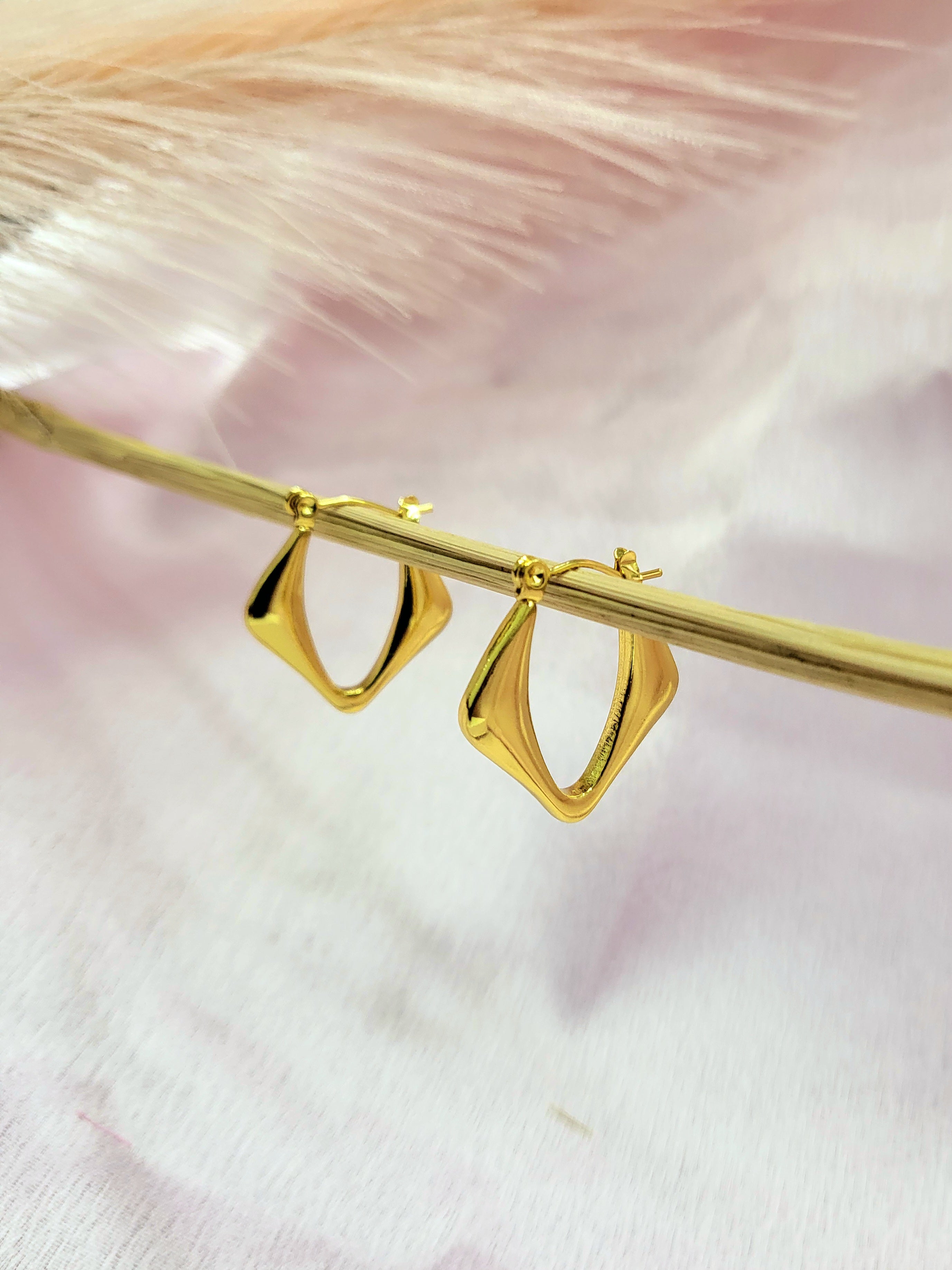 Empire Gold Plated Hoops