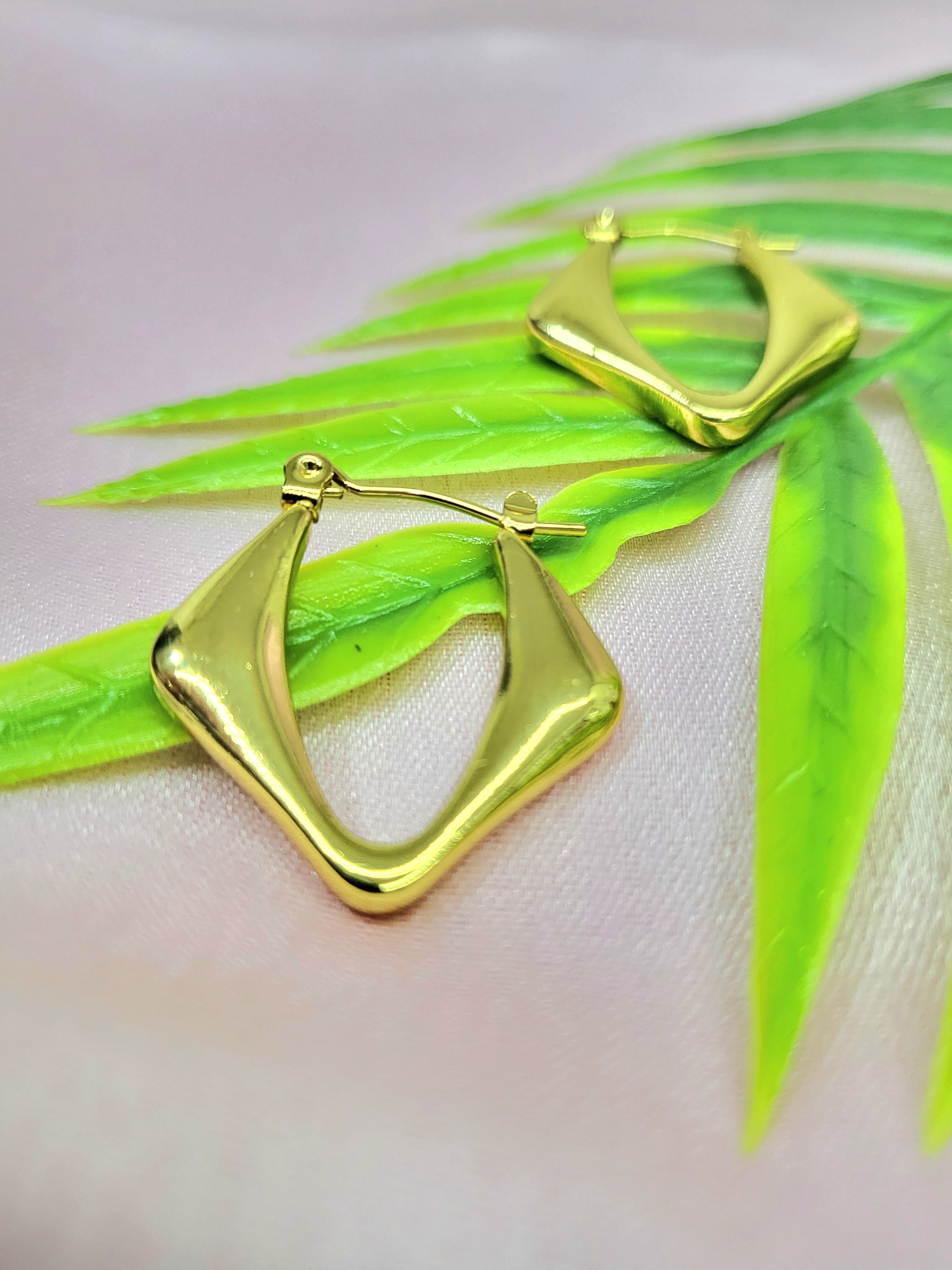 Empire Gold Plated Hoops