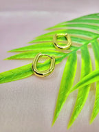 Majestique Golden Hoops