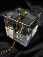 Arve™ Anti-Tarnish Emerald Green Baguette Bracelet – Waterproof 18K Gold Plated Vintage Luxury Jewelry