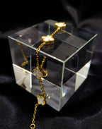 Oryn™ Anti-Tarnish White Mother-of-Pearl Clover Bracelet – Waterproof 18K Gold Plated 5-Motif Luxury Jewelry