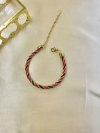 Vaelor Anti-Tarnish Stainless Steel Gold Plated Rope Bracelet